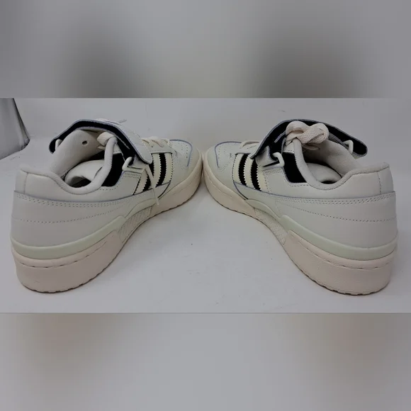 New adidas Women's Forum Low Shoes Sneakers Shoes Casual Off White Black 8.5 US - Picture 9 of 14